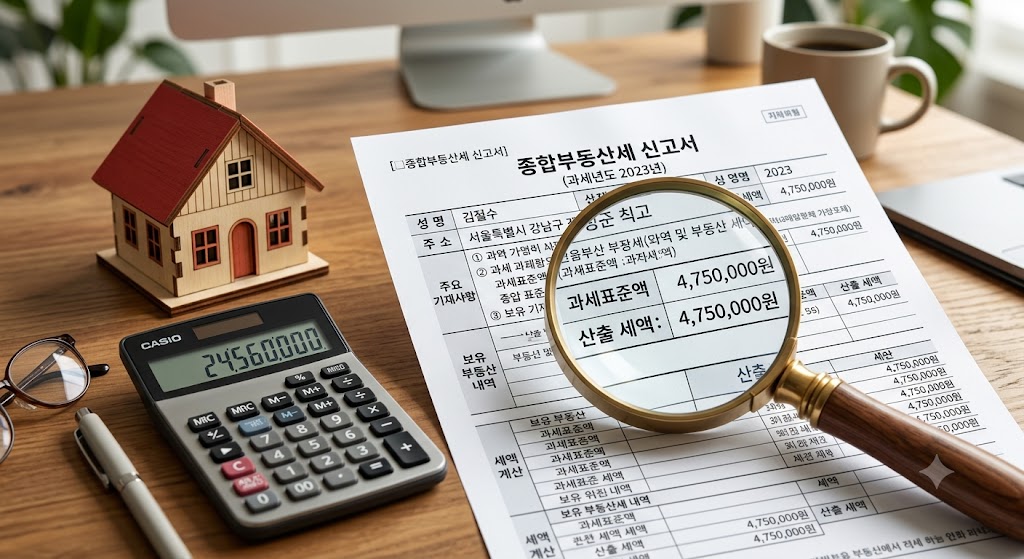 2026 종부세 개편 수정 계산 서류